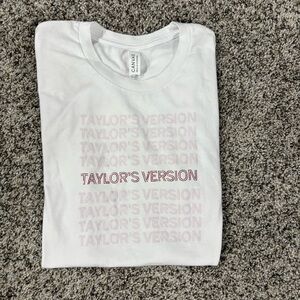 Bella Canvas White Tee - Taylor's Version